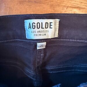 Agolde Premium Dark Denim Jeans